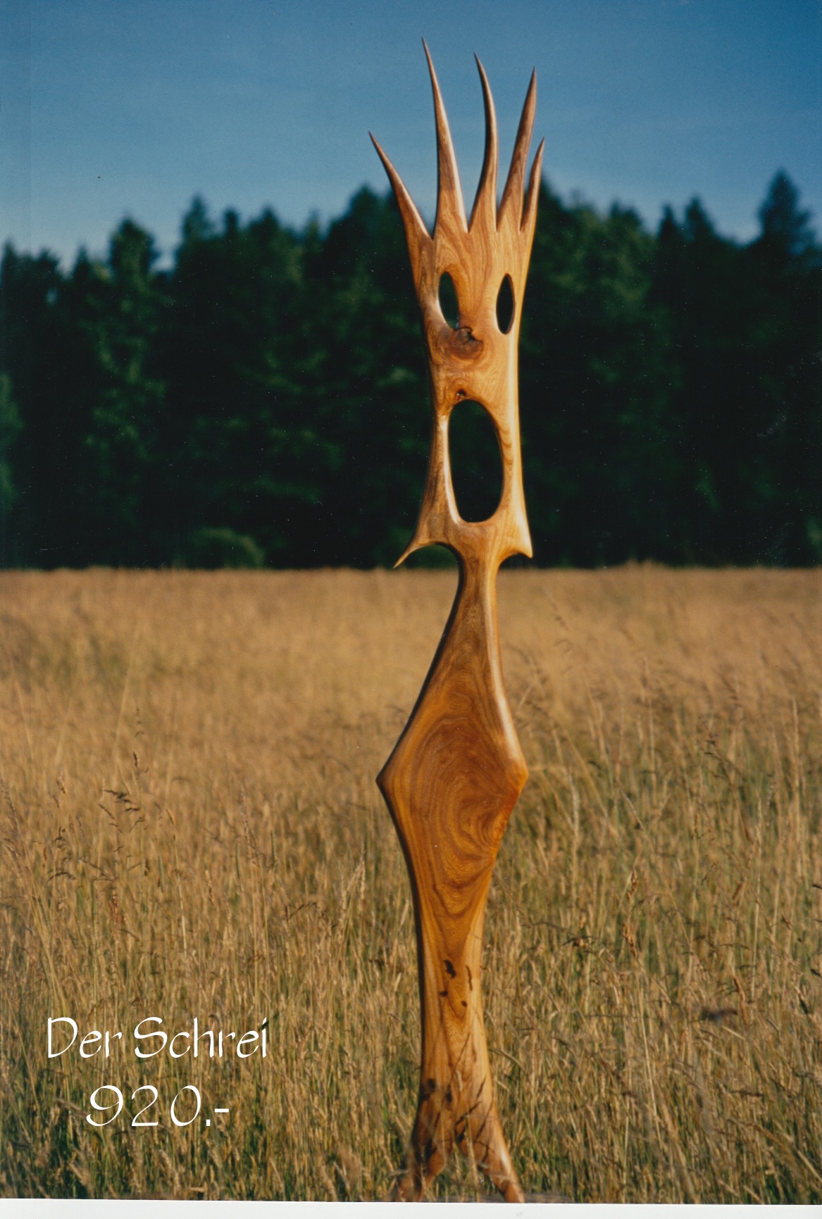 Holzskulptur – Peter Grimm