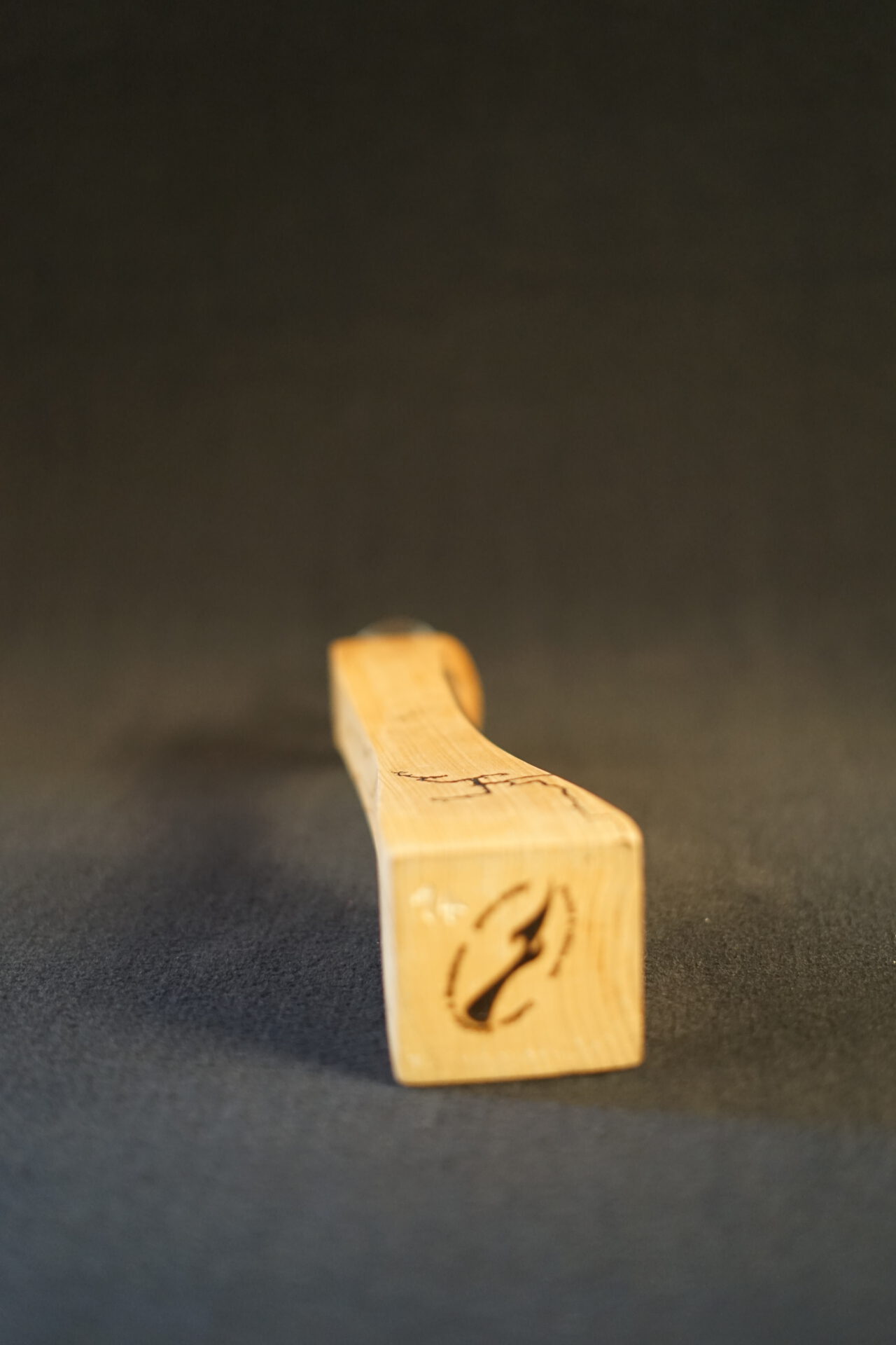 Holz Vase aus Weide mit Lichtenberg Effekt – Bild 4